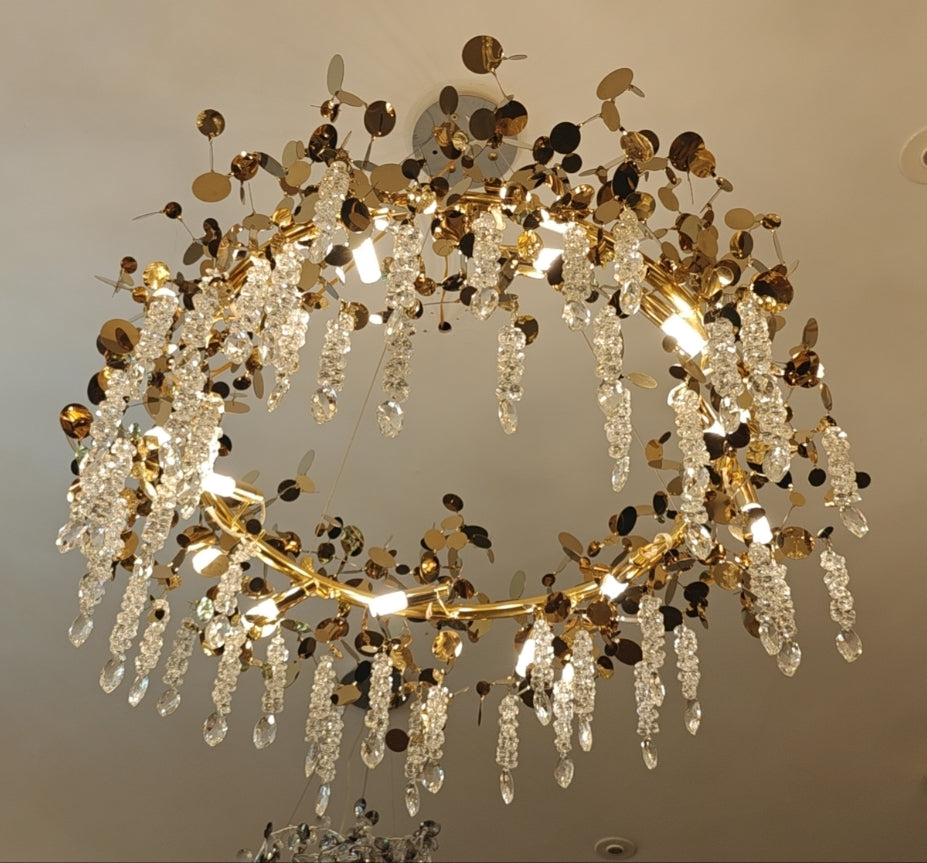 Facet Chandelier