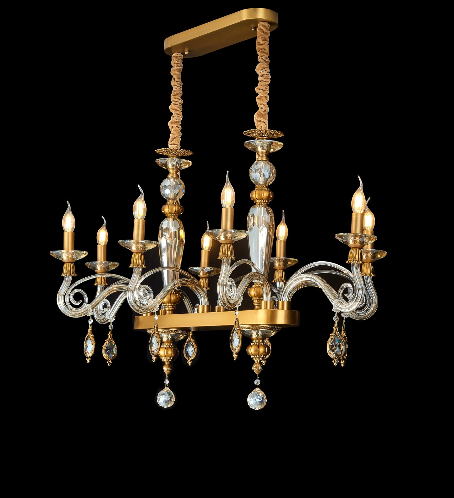 Feather Chandelier