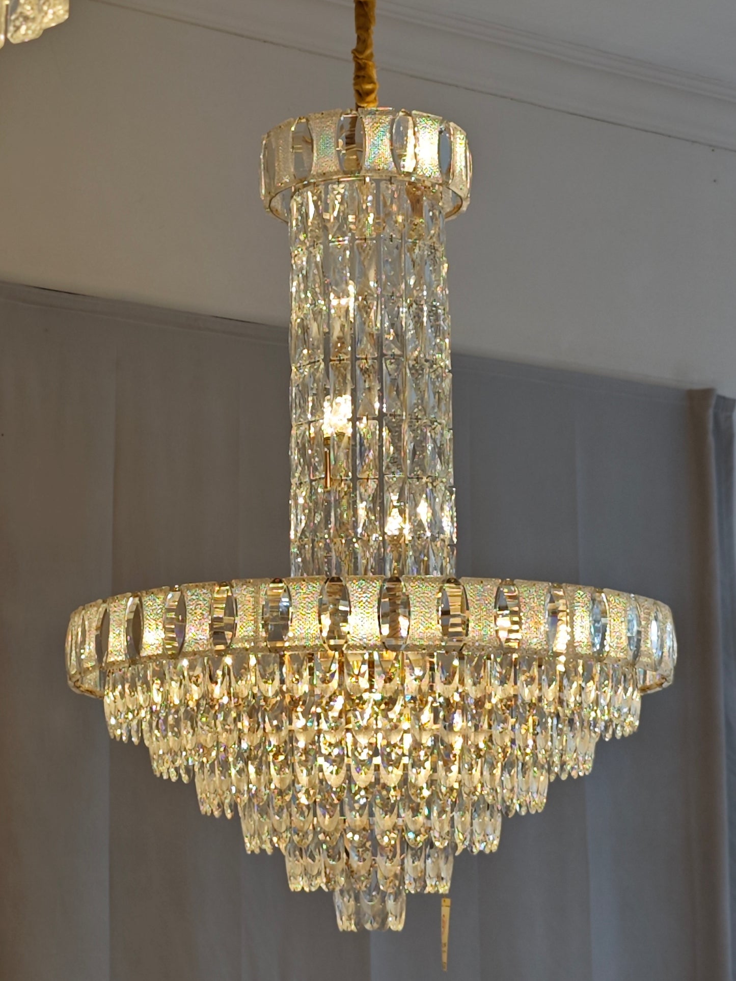 Finite Double Height Chandeliers