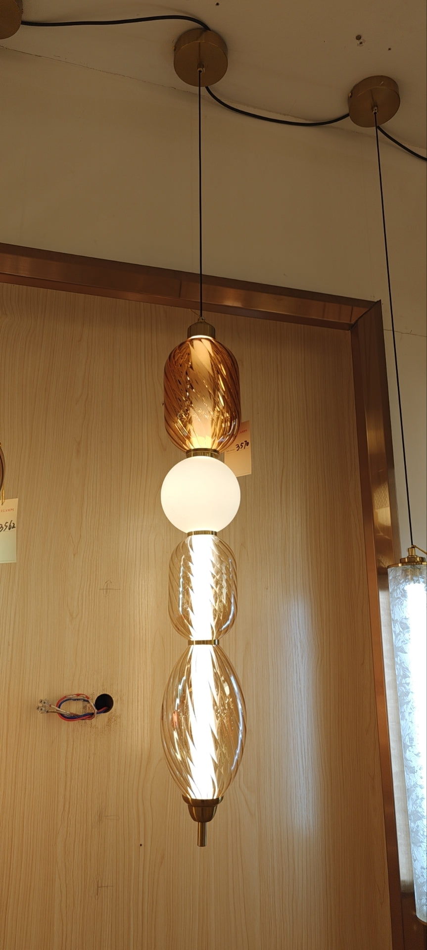 Bevel Hanging Light