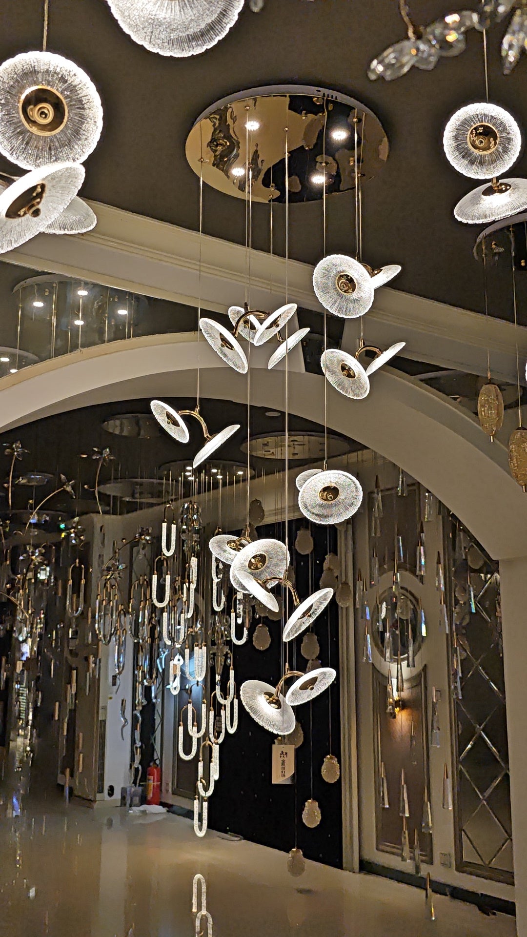 Emerge Double Height Chandelier