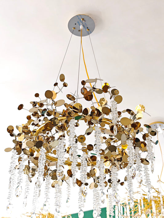 Facet Chandelier